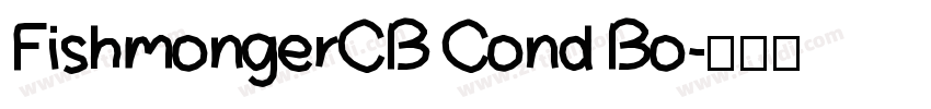 FishmongerCB Cond Bo字体转换
